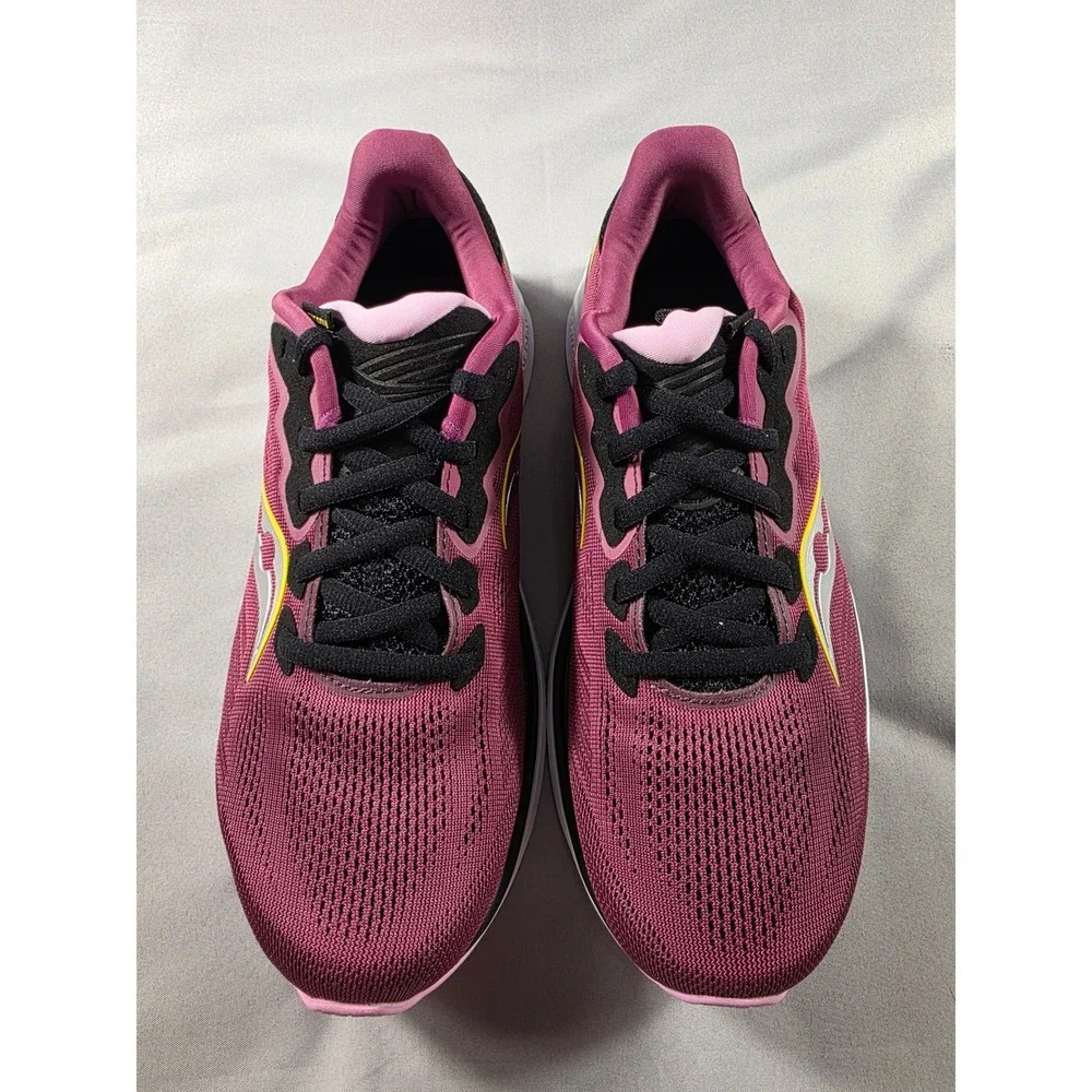 Saucony Ride 14 Running Shoes Women 8.5 Violet Quartz Vizigold S10650-18 NEW
